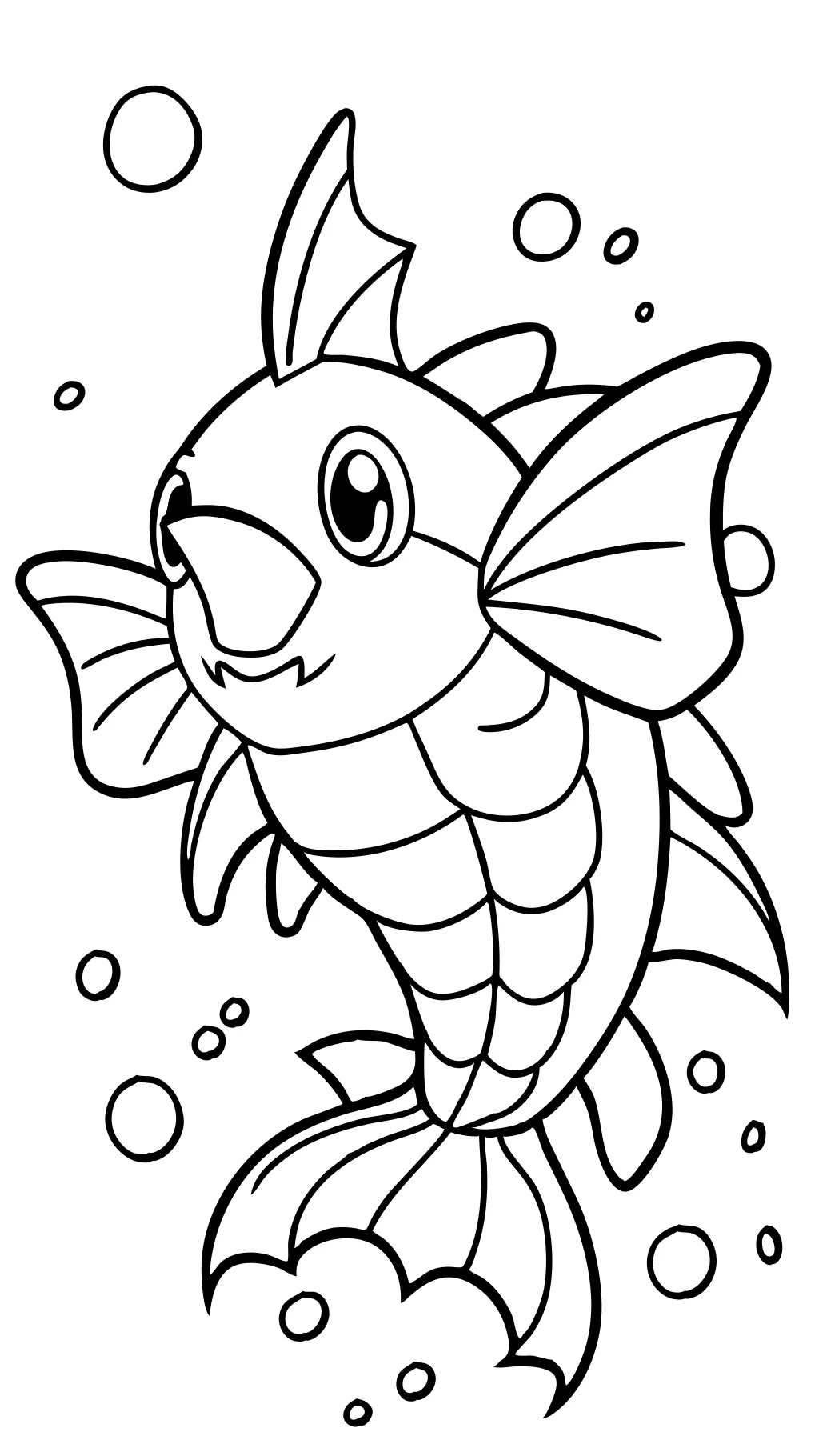 magikarp coloring page